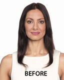 Discreet Topper Monofilament Human Hair