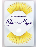 Yellow with Gold Eyelash C21