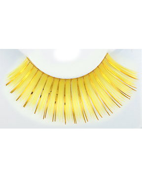Yellow with Gold Eyelash C21