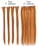 16" easiXtend Elite Remy Human 8 pc Clip In by EasiHair Hair Extensions