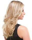 easiPart 12" XL Heat Resistant Volumizer Extension Clip In Monofilament by EasiHair Hairpieces