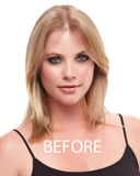 easiPart 12" Human Hair Volumizer Extensions Clip In Monofilament by EasiHair Hairpieces