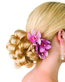 Grace  Braided Bun UpDo Formal Wedding Prom by EasiHair Hairpieces