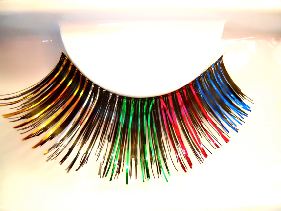 Rainbow Eyelashes