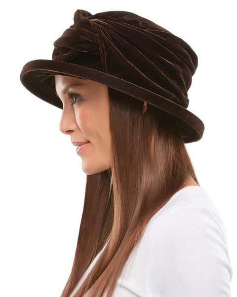 Velvet Knot Hat by Jon Renau Headwear