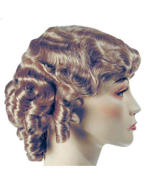 1930s Fingerwave Fluff Starlet Movie Star Wig by Lacey Costume Costume Wigs