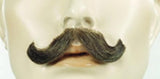 Small English Discount M10 Synthetic Handmade Mustache by Lacey Costume Costume Mustaches