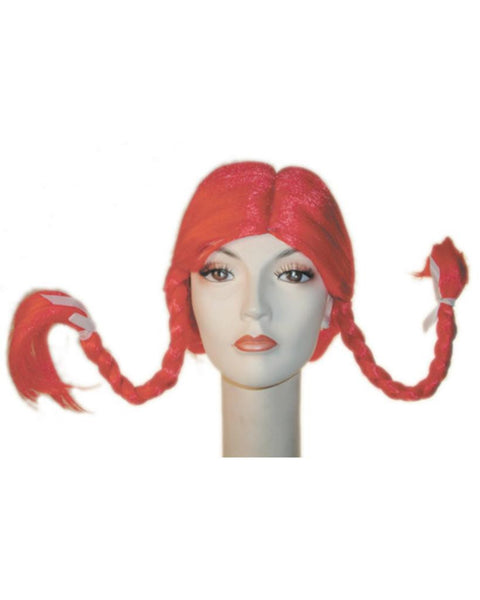 Deluxe Pippi Longstocking Wendy's Girl Wig by Lacey Costume Costume Wigs