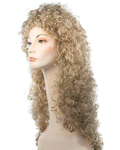 Plabo XL Long Thick Curly Clown Wig by Lacey Costume Costume Wigs