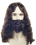 Special Bargain Jesus Apostle Biblical Mustache, Beard, Wig Set AT833/AT1622 by Lacey Costume Costume Wigs