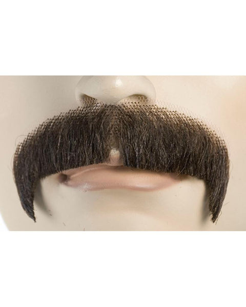 Villain M1 Human Hair Handmade Mustache by Lacey Costume Costume Mustaches