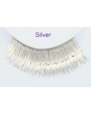 Metallic Silver Eyelash