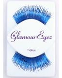Metallic Blue Eyelash