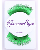 Metallic Green Eyelash