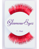 Metallic Red Eyelash