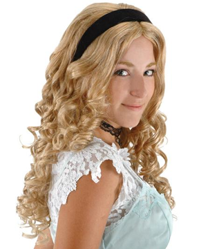 Disney Alice Wig with Headband
