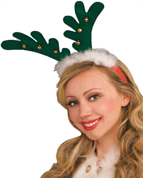 Antlers With Bells Headband