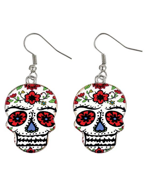 Earrings Day Of Dead