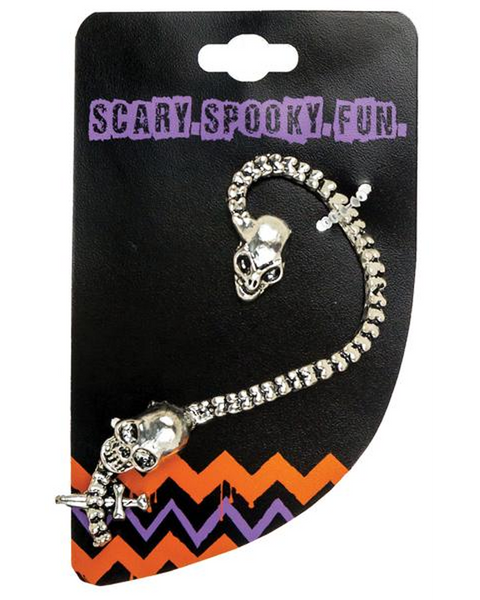Earring Wrap Skull