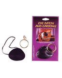 Eye Patch Satin with Earring