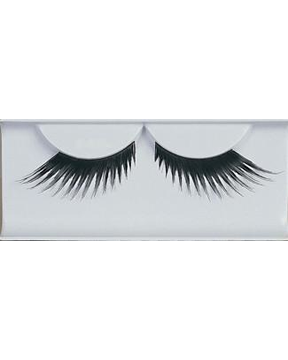 Eyelashes Feather Black