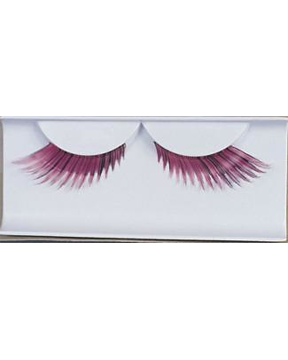 Eyelashes Feather Pink