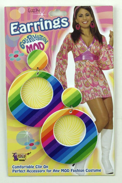 Mod Rainbow Earrings