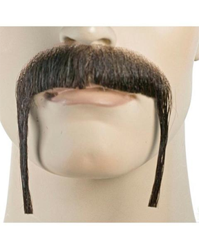 Fu Manchu M11L Human Hair Handmade Mustache