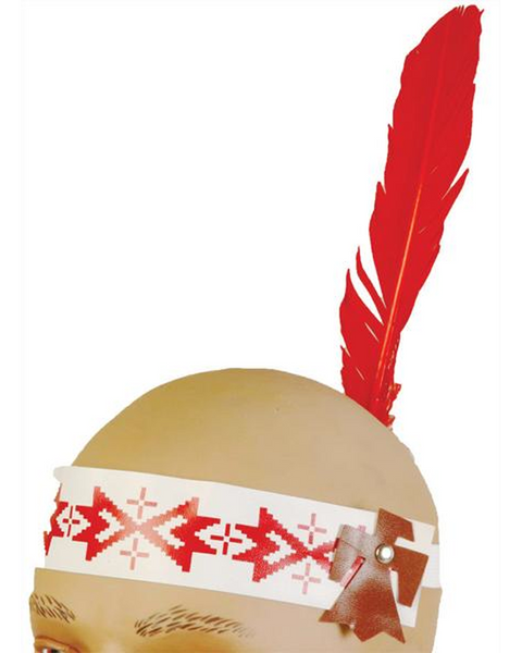 Headband with Single Feather