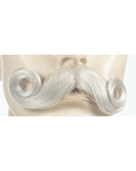 Santa Mustache White Extra Full M-77