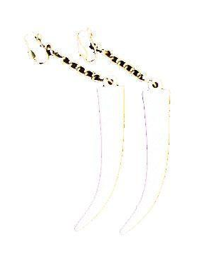 Earrings Sabre Tooth