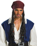 Jack Sparrow Headband Hair Adult