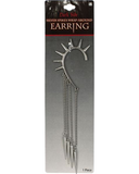 Earring Wrap Spike Silver