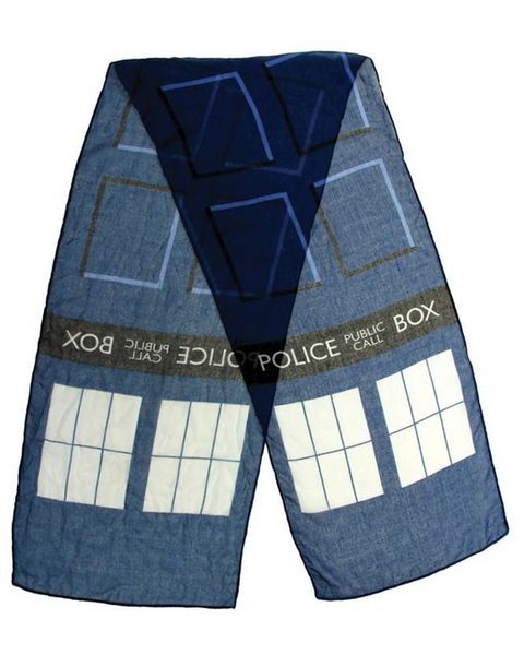 Doctor Who Tardis Scarf